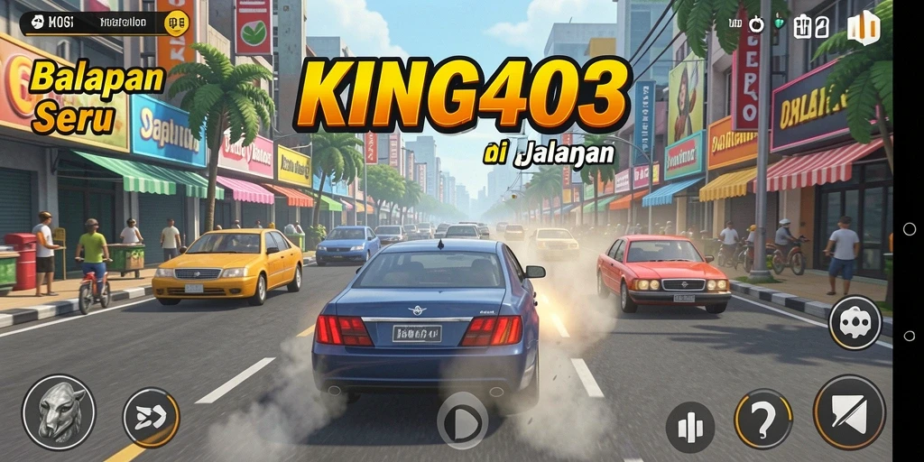 Tampilan gameplay KING403 yang mengesankan dan menegangkan.