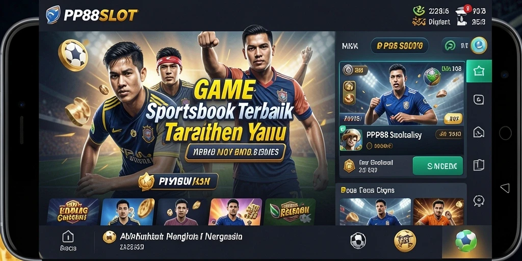 Tampilan menarik dari gameplay Sportsbook di PP88SLOT.