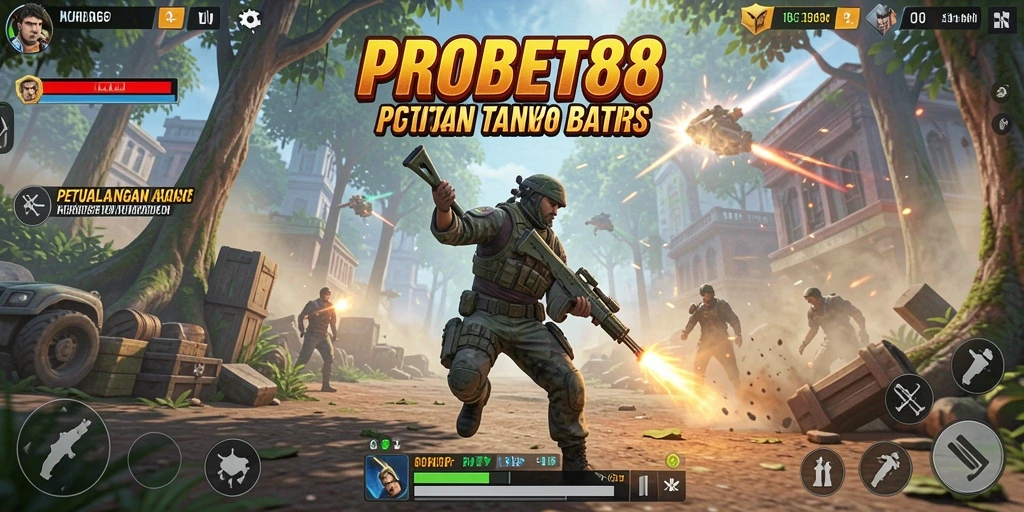 Tampilan menarik dari gameplay aksi di PROBET88.